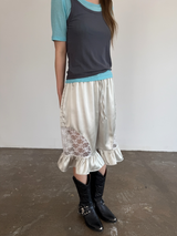スラッシュスリムTシャツ