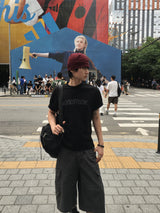 ストックセミクロップ ショートスリーブTシャツ4C