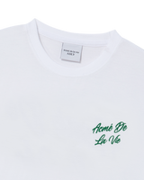25FW WOMAN SCRIPT LOGO PRINTING SHORT SLEEVE T-SHIRT