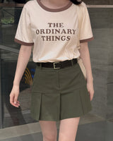 ラムーレタリング半袖Tシャツ