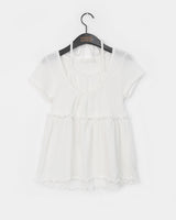 Jame Halter Layered Short-Sleeved T-shirt