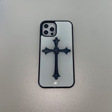 [MADE] クロスエポクシーフォンケース（ホワイト）