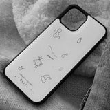 WINTER DOODLE EPOXY CASE
