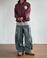 Bulk Panel Denim Pants