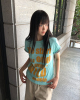 ユモン ロールアップ ショートスリーブTシャツ