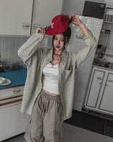 LB Logo Nylon Camp Cap