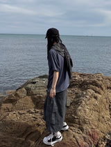 mesh hood short sleeve