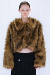 FAKE FUR SHORT JACKET