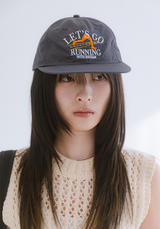 Let's Go Nylon Camp Cap Running