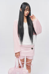 スポーツロゴ バレリーナバッグ Pink