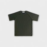 ASCLO ラグランマッスルフィット半袖Tシャツ (3color)