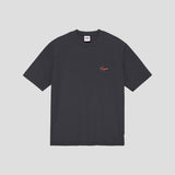 エンブロイダード スクリプト ロゴ Tシャツ