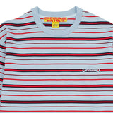 ハッピーラインズ ロングスリーブTシャツ_ブルー