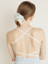 BIG LACE SCRUNCHIE - OLIVE