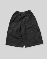 Circular Belt Stitch Cargo Bermuda