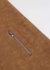 POCKET SUEDE BLOUSON