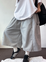 HIGH QUALITY🤎 SNAP BALLOON BERMUDA 🤍🤎🩶🖤5COLOR