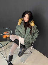 Canadian Khaki Goose Down Jacket