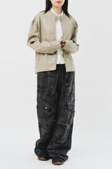 Bella Biker Leather Jacket (2color)