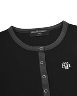 ハーフオープンロゴハーフTシャツ [3color]