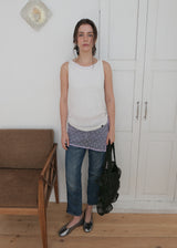 [jiwonywony x voor] Frill Blossom Shoulder Bag_Black