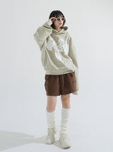 Smoking pigment overfit hoodie