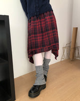オーシルケットボタンレッグウォーマー