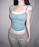 baby doll layered top (3colors)