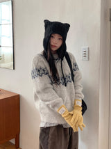 Suguru Wool Nordic Round Knit