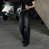 LMN Fog Vintage Wide Denim Pants (black)