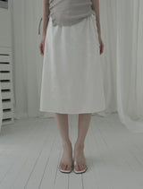 Roche Flower Jacquard Midi Skirt