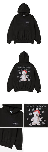 24FW スノーベア フーディー ブラック