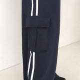 Pict Track Color Cargo Pocket Sweat Pants