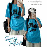 エデットレタリング半袖Tシャツ