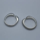 Open gem ring (Matte)
