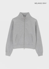[B-BASIC] Mid-Sweat High-Neck Zip-Up