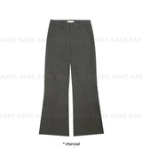 CURVED LINE BOOTCUT PANTS