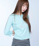 Drift flow 3/4 sleeve tee - MINT