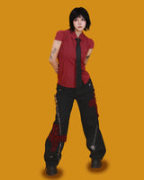 nerd red shirt