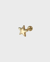 [925silver] Just piercing (Gold)