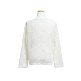 (2color) Daisy Sheer Net Cardigan