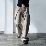Structured Twill Trousers
