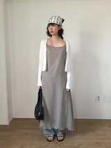 バーティカル パンチング Vネック カーディガン(4color)