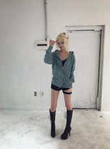 WRINKLE TEXTURE SHORTS