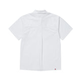 TEMPUS オーバーフィットハーフスリーブシャツ (WHITE)