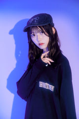 Collaboration Long-sleeved T-shirt - Aqua | 【Oshinoko】 × 60% 