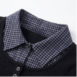 Nelis Check Layered Frill T-shirt
