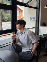 バギーシースルースラブショートスリーブシャツ