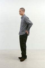 3Dフィットエンボスデニムパンツ (Black)