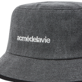 25SS LINE POINT BUCKET HAT CHARCOAL